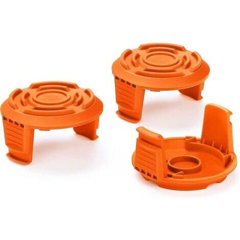 Couvercle de capuchon de bobine pour Worx, couvercles de capuchon de bobine de remplacement pour tondeuse Worx, adaptés au mangeur de mauvaises herbes Worx (paquet de 3) (1/5)