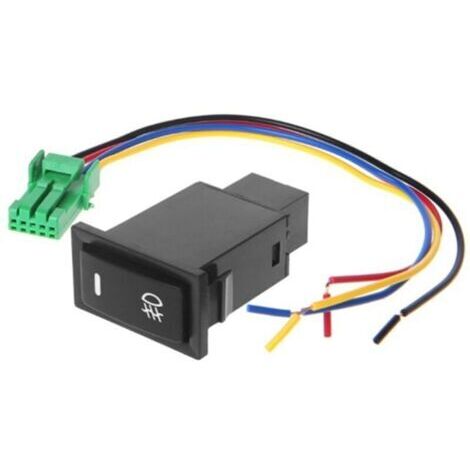 Nissan antibrouillard/interrupteur modifié (convient pour Toyota Mitsubishi Lancer interrupteur antibrouillard modifié voyant LED pièces de rechange) (1/5)