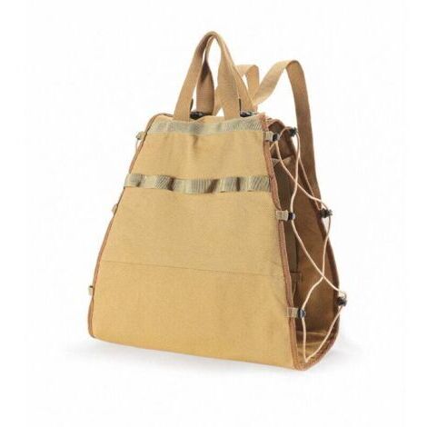 Porte-bûches de bois de chauffage extra-large Support de bois de chauffage en toile imperméable avec bandoulière pour un transport facile,B (1/5)