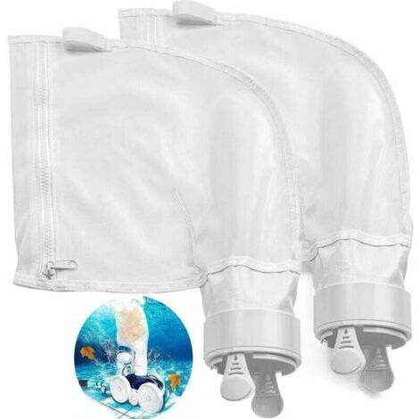 Lot de 2 Sac à Limon Adaptable Haute Qualité filtre de rechange Grande Capacité pour Polaris 280 ou 480 Robot Nettoyeur de Piscine (1/5)
