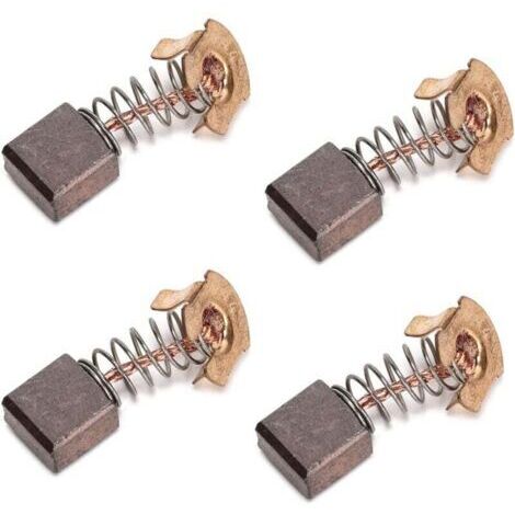 CB441 Lot de 4 balais de charbon de rechange pour perceuse sans fil HR241 DHR202 18 V SDS (1/4)