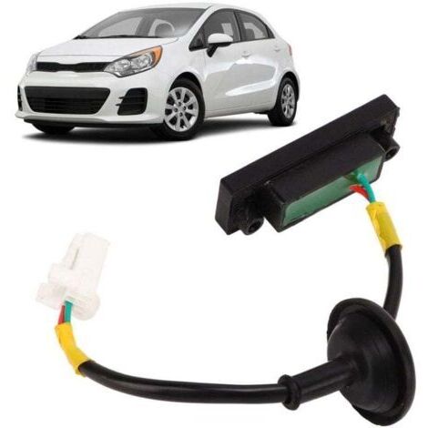 Bouton de Déverrouillage du Coffre de Hayon ABS Anti-rayures 81260-1W220 de Remplacement pour Kia Picanto TB 2011-2017, pour Kia Rio Mk3 2011-2017,de (1/4)