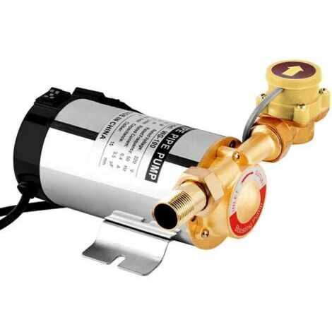 100W Pompe de Surpression Automatique 220V 1L/min Pompe à Eau Pompe , acier inoxydable pour pipeline d'eau du robinet domestique (1/3)