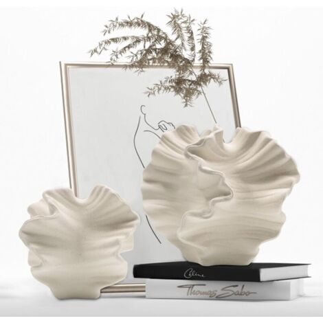 Ensemble de 2 vases pour la décoration intérieure, vase en herbe de pampa en forme de fleur blanche, style minimaliste nordique bohème, adapté à la décoration de ferme moderne, de salon et de cuisine. (1/5)