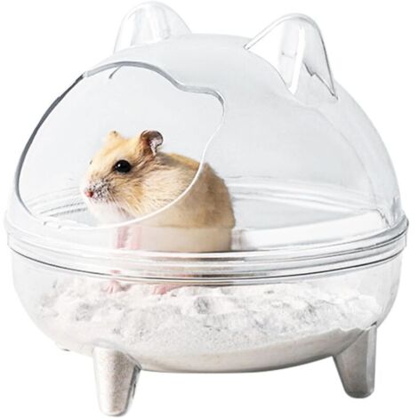 Baignoires et bacs pour hamsters, décorations d'habitat pour petits animaux, récipients de bain de sable (1/3)