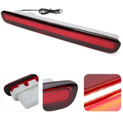 Feu Stop Arrière 3291500687 Hilux, Hilux,Feu Arrière Haut Niveau 3Rd Feu De Freinage Lumière Rouge Vif 81570-0K100 Rempment Pour Hilux Revo 2015-2017 Lentille Rouge (Rouge) (1/5)