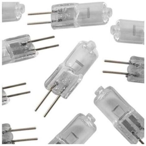 10x DC 12V Ampoules Halogènes GY6.35/G6.35 50W à Intensité Variable Blanc Chaud 2700K 2 Broches Transparent Ampoule Capsule Pour Lustre, Lampe de Bureau, Lampe Suspendue, Lampe à Suspendre (1/3)