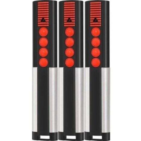 Lot de 3 868MHz Telecommande Portail, Telecommande Porte de Garage Compatible avec Telecommande 4020 TX03-868-4, 4026 TX03-868-2, 4020V000, 4026V000, Bip Portail Porte De Garage, 4 Canaux (1/4)