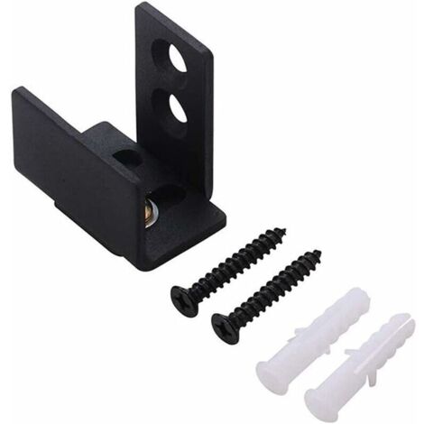 Guide de sol pour porte coulissante – Acier au carbone – Compatible épaisseur 2.5-3.5 cm – Installation sans perçage – Résistant à la rouille – Versaillesfr