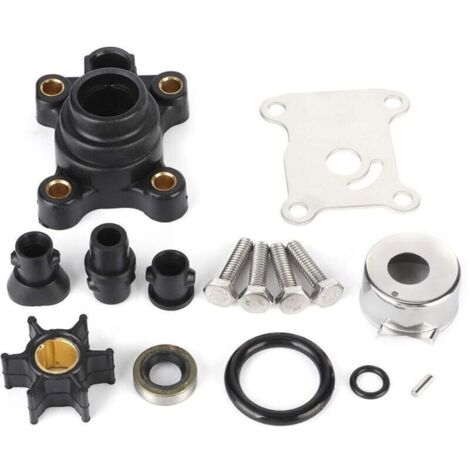 Kit de rparation de turbine de pompe eau, Kit de rparation de pompe eau de roue pour Johnson/Evinrude 9.9hp / 15hp 394711 0394711 Autres pièce de rechange pour voiture (1/5)
