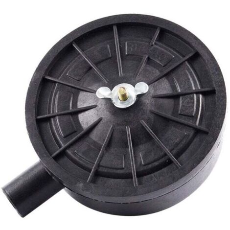 Filtre à air compresseur 20mm – Filetage mâle G1/2 – Filtration silence pour compresseur d'air – Plastique noir (1/5)