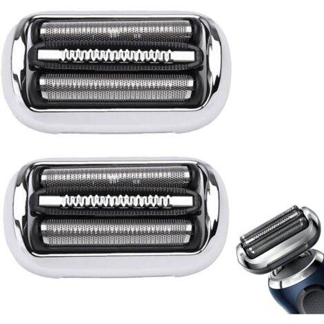 Lot de 2 têtes de rechange 73s pour rasoirs électriques Braun série 7 – Technologie de levage et de coupe – Compatible 7020s, 7025s, 7085cc, 7071cc (1/5)