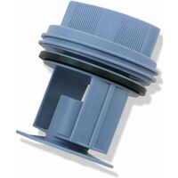 Pompa di scarico per lavatrice XQG90-WM12P2691W con manopola girevole, ricambio compatibile con Siemens Bosch