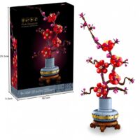 Kit de compatible avec Plum Blossom, kit décoratif compatible avec Fleur de prunier Fleur Décoration Jouets créatifs