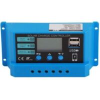 12V/24V solar charge controller, solar panel charge controller, suitable for motorhomes, 20A