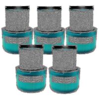 Lot de 5 filtres de rechange pour aspirateur balai sans fil Dyson