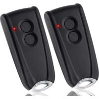 Émetteur Porte de Garage pour ECOSTAR RSC2 433,92MHz Compatible avec Ecostar RSC2433, RSE2433, RSZ1433 Télécommande Portail, 2 Pack