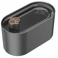 Fontaine à eau pour chat avec distributeur d'eau intelligent à circulation automatique, arrêt automatique en cas de manque d'eau, filtre anti-sèchement FLITI