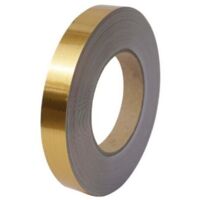 Rouleau Adhesif Decoratif, Ruban Dalle PVC adhesive de Sol, Imperméable de Sol Moisissure Bande Adhésive pour Sols, Murs, Plafonds, Portes et Fenêtres, Home Déc (50m2cm Doré)