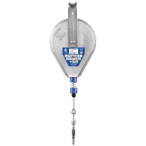 Antichute Robusto à rappel automatique à câble carter aluminium 18m 41-H18