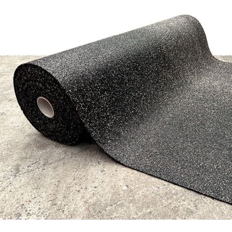 Sous Couche Sol - Sous couche en Liège et Caoutchouc Epaisseur 4mm Rouleau de 12m2 Orsilence
