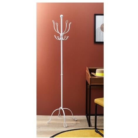 Portemanteau Vintage Metal Blanc (1/3)