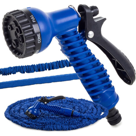 Tuyau d'arrosage extensible 10 m - 30 m avec pistolet (1/5)