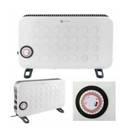 Chauffage d'appoint 2000W Turbo blanc (1/5)