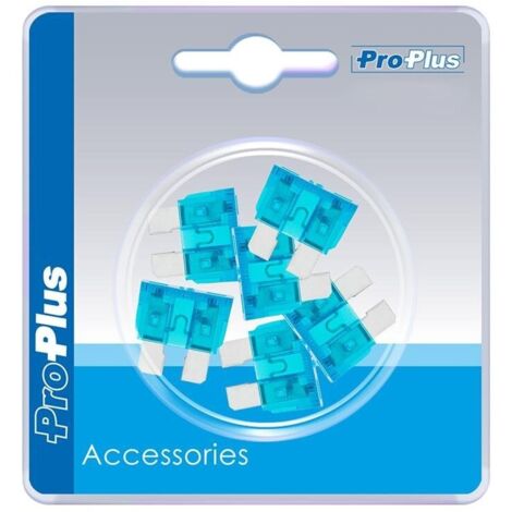 Fusible de voiture ProPlus normalement 15A bleu chacun (1/3)