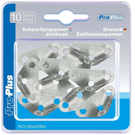 Tendeur De Corde Triangle 10 Pièces Dans Blister (1/5)