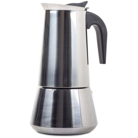 Cafetière italienne ita, infuseur pour 12 tasses, 600 ml en acier. (1/5)