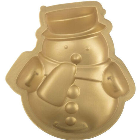 Moule à Pain D'épice Bonhomme De Noël En Silicone - Antiadhésif 3D Pour Gâteaux, Savons, Gelées (23.5x31cm)