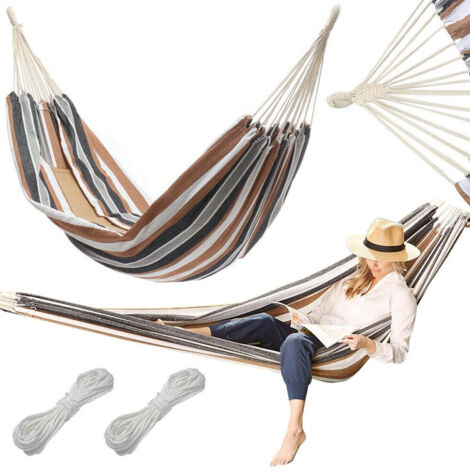Hamac suspendu brésilien XL 200 cm (1/5)