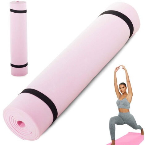 Tapis d'exercice karimata yoga f rose (1/5)