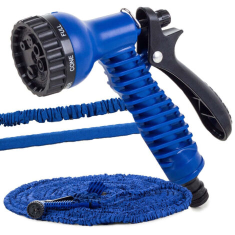 Tuyau d'arrosage extensible 20 m - 60 m avec pistolet (1/5)