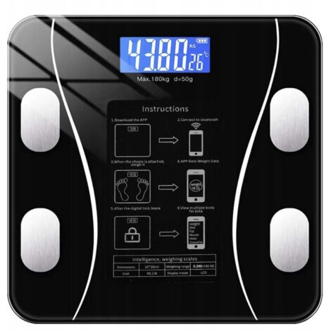 Pèse-personne analytique LCD Ruhhy 22525 (1/5)