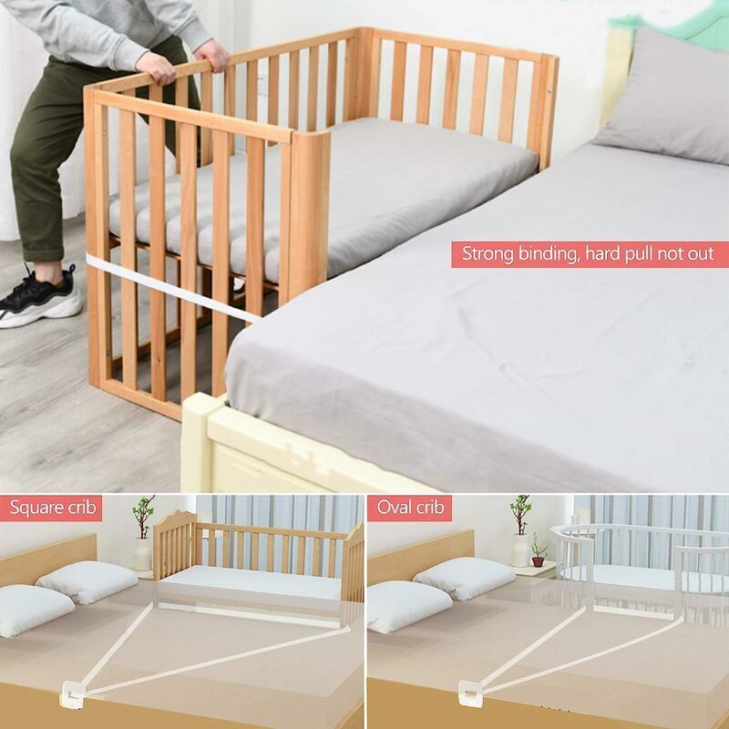 Sangle Pour Lit BéBé 6 M, Réglable Peut être Fixée Au Lit