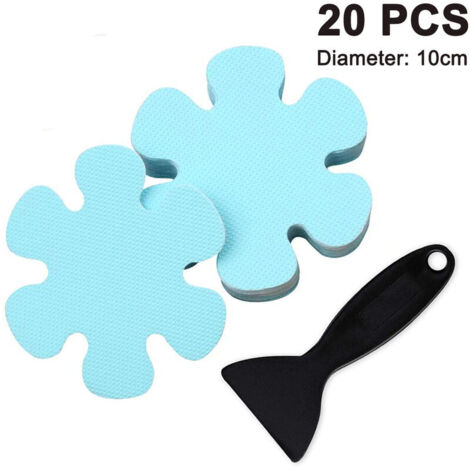 Autocollants antidérapants pour baignoire de 20 pièces, bandes de douche antidérapantes pour sol de douche (1/5)