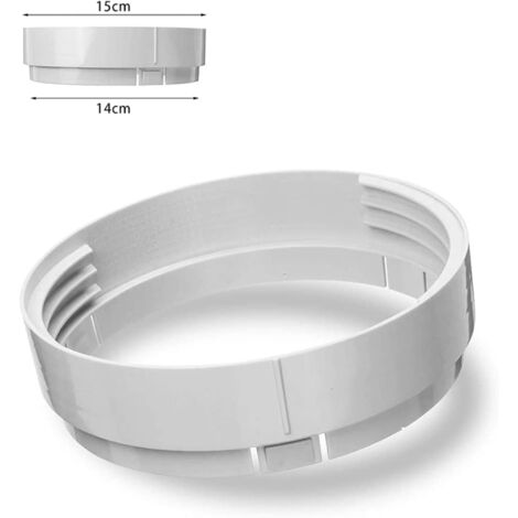 Kit Plaque D'Étanchéité Fenêtre Coulissante Réglable Pour Climatiseur Mobile - Évent Pour Tuyau D'Échappement 15cm