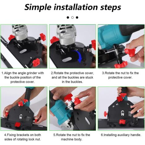 Guide De Coupe à 45° Pour Carrelage - Chanfreineuse Manuelle Pour Briques Et Pierres