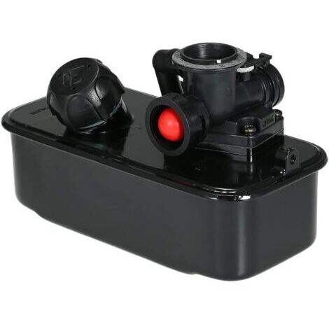 Réservoir Carburant Tondeuse à Gazon 594112 - Pièce Remplacement Plastique Noir Avec Couvercle, Installation Facile