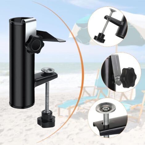 Support Parapluie Portable Réglable Mains Libres – Pour Golf Ou Extérieur