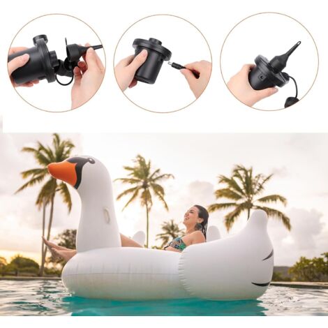 Pompe électrique 600 W – Pour Matelas, Airtrack, Paddles, Piscine – Avec Buses, Prise UE