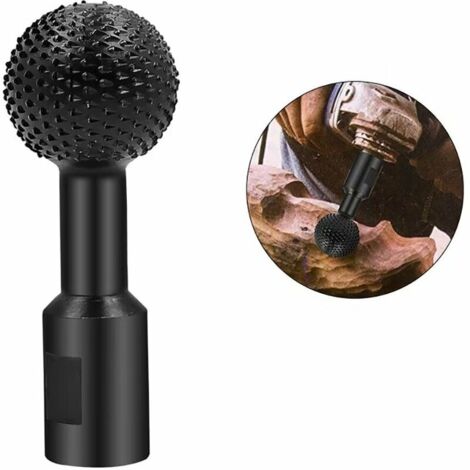 Fraise a Spherique Bois Sculpture - Outil de Sculpture sur Fraise Metal Bois - fraise carbure - Sculpture sur Bois Foret de Polissage pour - Meuleuse D'angle de 115/125 (14mm)—— (1/5)