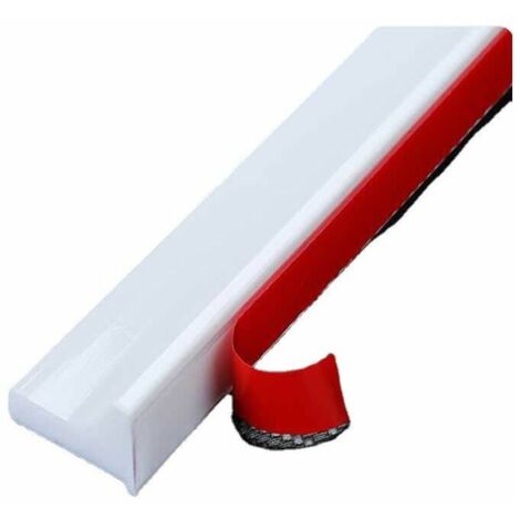 Barrière de douche pliable et système de rétention pour barrage d'eau et maintient l'eau à l'intérieur du seuil (1/5)