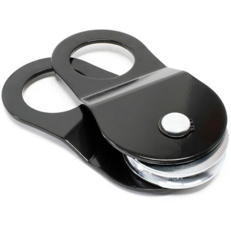 Poulie Haute Capacité Pour Câble De 18mm - Avec 2 Roulements à Billes - Pour Charges Lourdes, Treuil