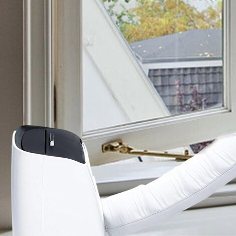 Housse Isolante Pour Tuyau De Climatiseur Portable - Protection Poussière, Réglable, Réutilisable, Gris