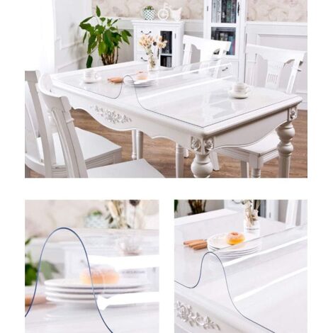 Lot De 4 Pinces à Nappe Antidérapantes Transparentes | Maintenir La Nappe En Place En Cuisine, Restaurant, Pique-nique, Mariage