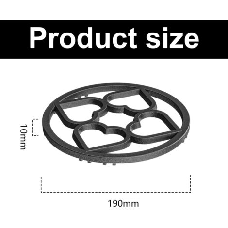 Keenso anneau de wok en fonte Anneau de Wok de cuisinière à gaz