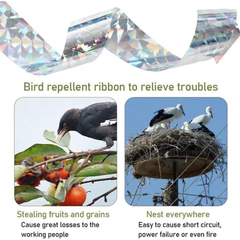 Gallery Detail: Bande Repulsive Ruban Repulsif Pour Oiseaux Anti Oiseaux Bande Anti